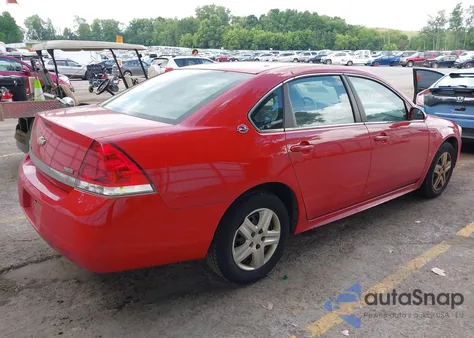 2009 Chevrolet Impala Ls из США, поврежденный, VIN 2G1WB57K391319296